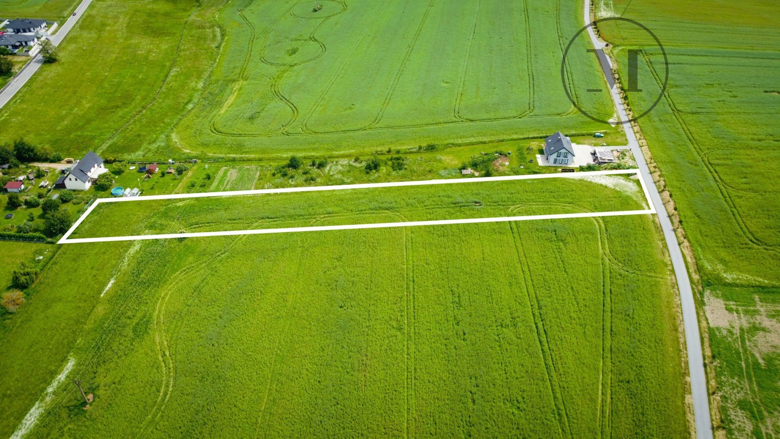 Prodej stavebního pozemku ve Vrábči – 6 406 m²
