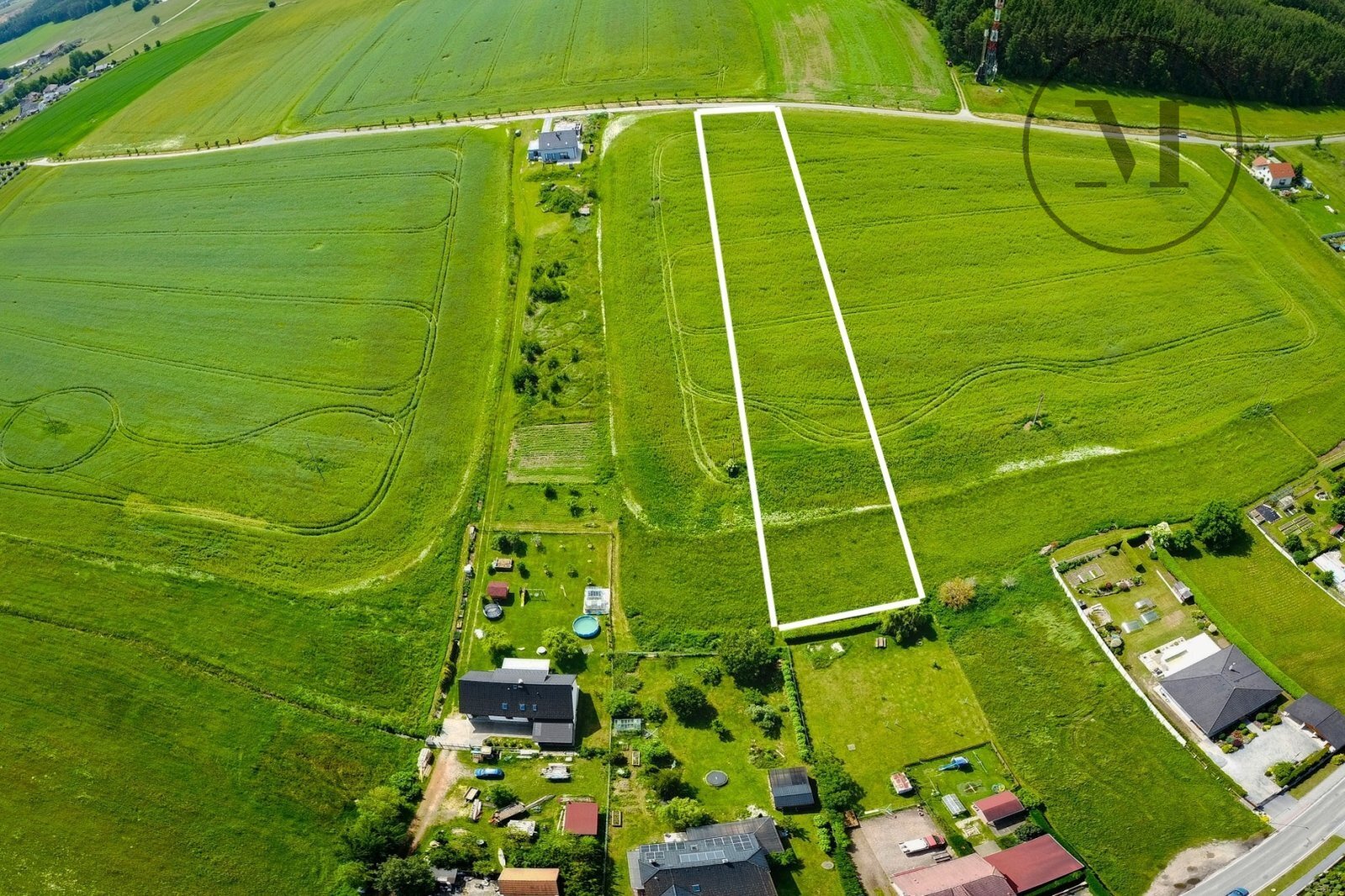 Prodej stavebního pozemku ve Vrábči – 5 878 m²