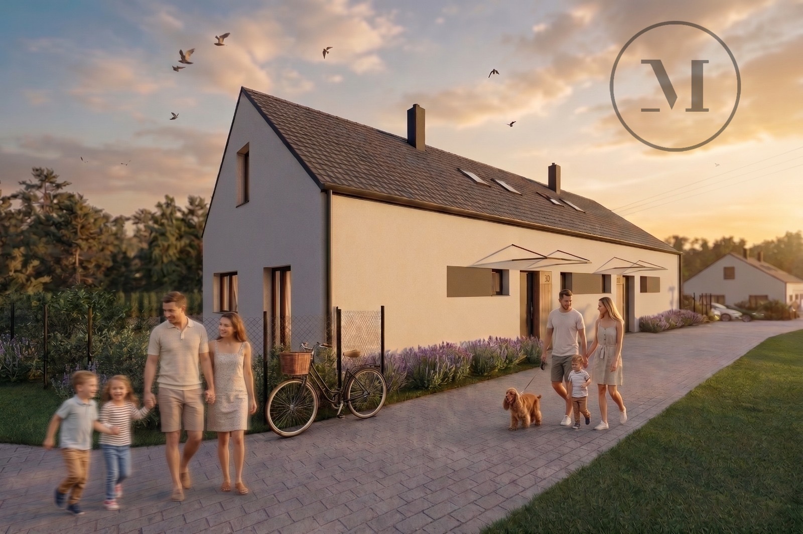 Exkluzivní novostavby 5kk se zahradou a terasou | Dolní Třebonín