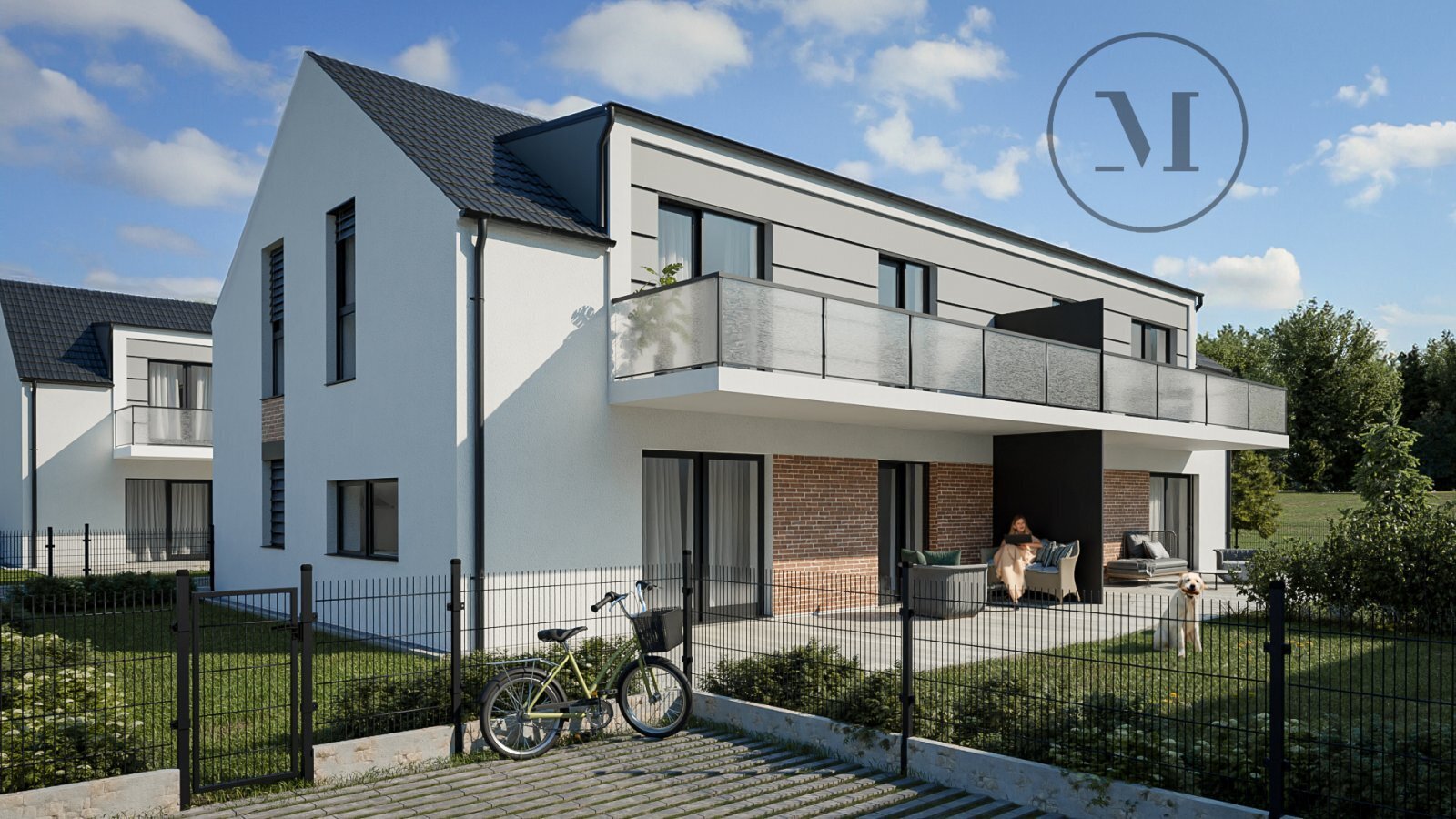 Byt 4+kk, 99 m2 s velkým balkonem, VRÁTO NA PĚŠINĚ II. Etapa