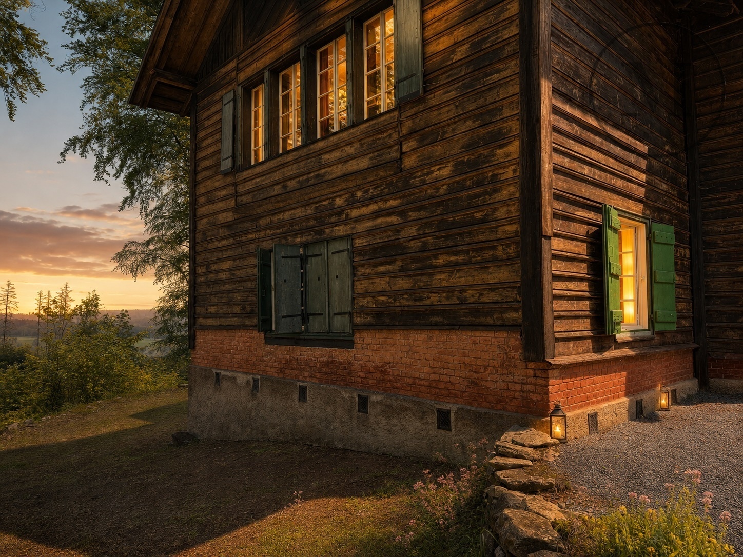 Lovecký zámeček z roku 1864 uprostřed pralesa Polom