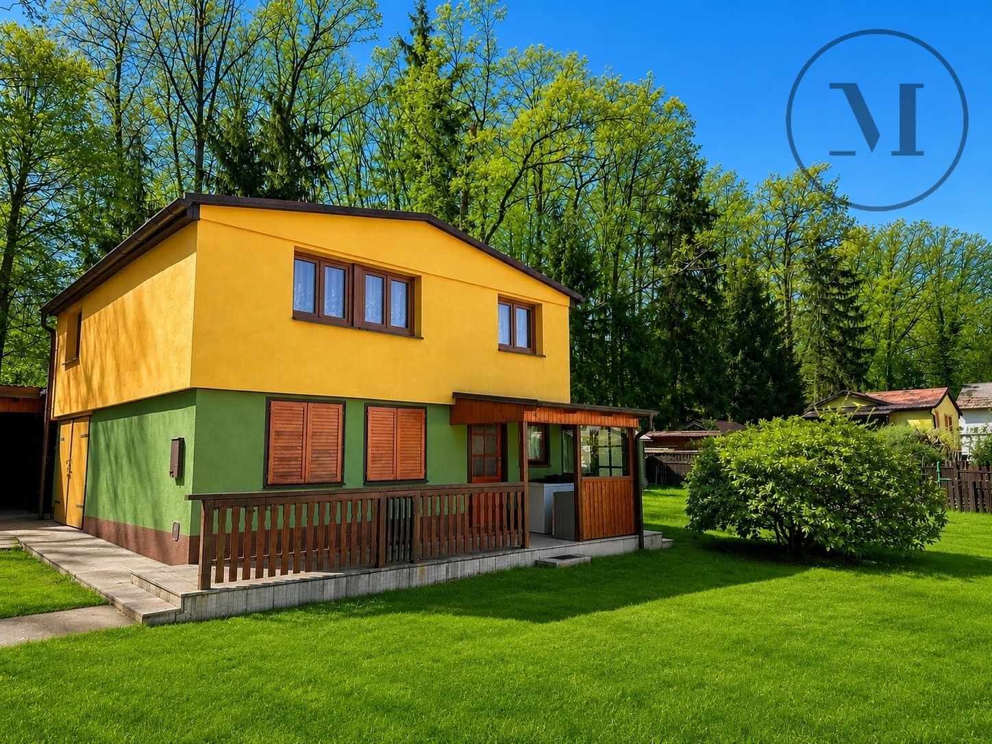 Prodej celoročně využitelné chaty 4+kk s bazénem a pozemkem 1 032 m² – Břehov, osada Picina